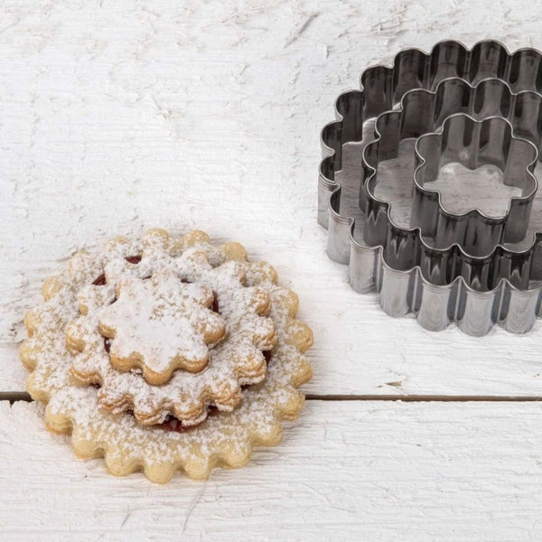 ZENKER COOKIE CUTTER WAVY 3PCE