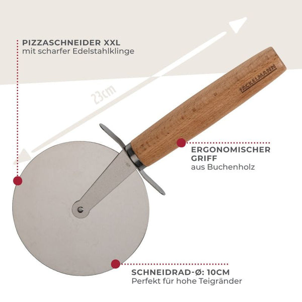FACKELMANN PIZZA CUTTER XXL FAIR