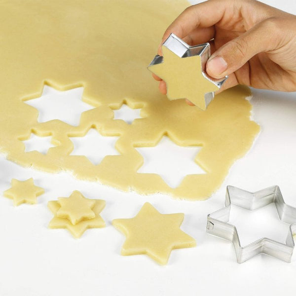 FACKELMANN ZENKER 4 COOKIE-MOULD -STAR- CARD
