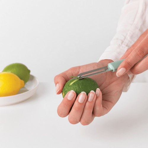 TASTY + FOOD PEELER PLUS ZESTER-JADE GRN