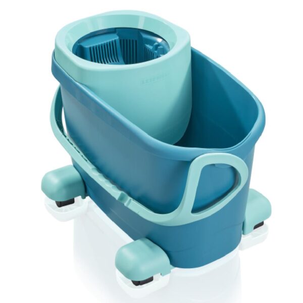 LEIFHEIT CLEAN TWIST ERGO MOBILE MOP/SETWITH WHEELS