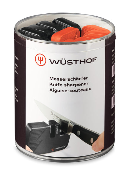 WUSTHOF KNIFE SHARPENER RED & BLACK