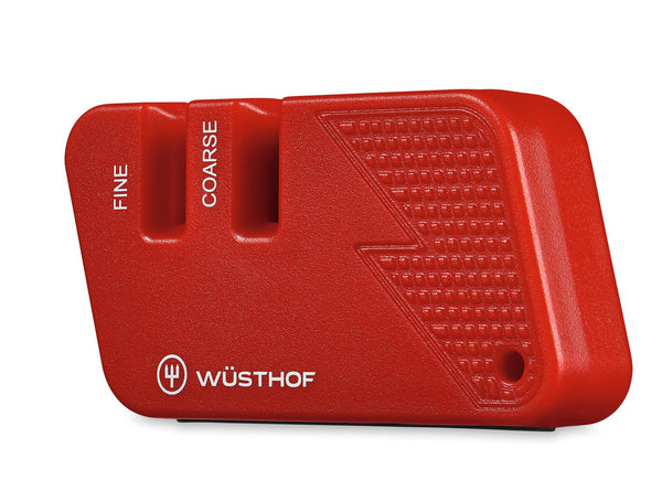 WUSTHOF KNIFE SHARPENER RED & BLACK