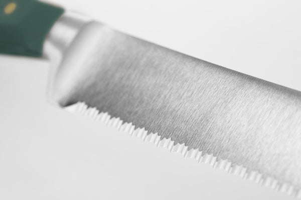 WUSTHOF CLASSIC COLOUR FRESH ROSEMARY BREAD KNIFE 23CM