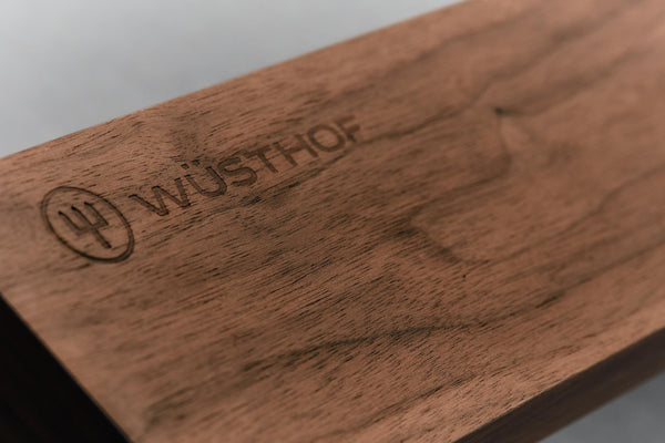 WUSTHOF STORAGE MAGNETIC KNIFE BAR 30CM WALNUT