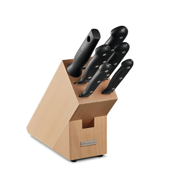 WUSTHOF GOURMET KNIFE BLOCK SET 7 PIECES