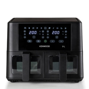 KENWOOD  DUAL AIR FRYER 4.5L +4.5L = 9L
