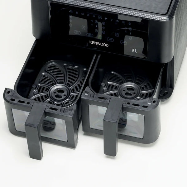 KENWOOD  DUAL AIR FRYER 4.5L +4.5L = 9L