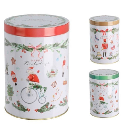 CHRISTMAS HAMLEYS TINS-TALL