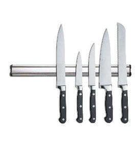 KITCHENCRAFT DELUXE CAST MAGNETIC KNIFE RACK 45CM