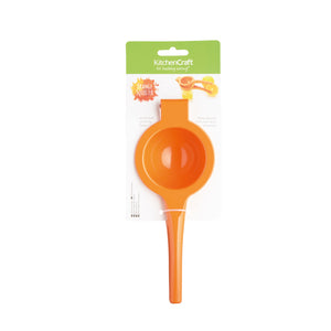 KITCHEN CRAFT ALUMINIUM ORANGE SQUEEZER WITH HANDLE