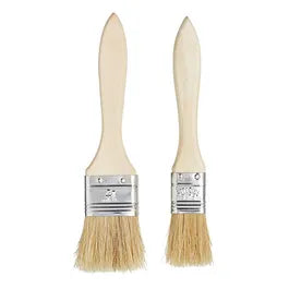 KITCHENCRAFT FLAT HEADED PASTRY BRUSH 2PK