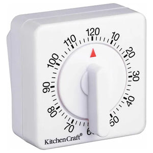 KITCHENCRAFT MECHANICAL KITCHEN TIMER 2 HOUR