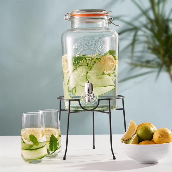 KILNER DRINKS DISPENSER CLIP TOP 5L