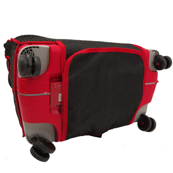 LUGGAGE GLOVE S'CURE RED/BLK TRIM-SMALL 50 X 20.5 X 38 CM