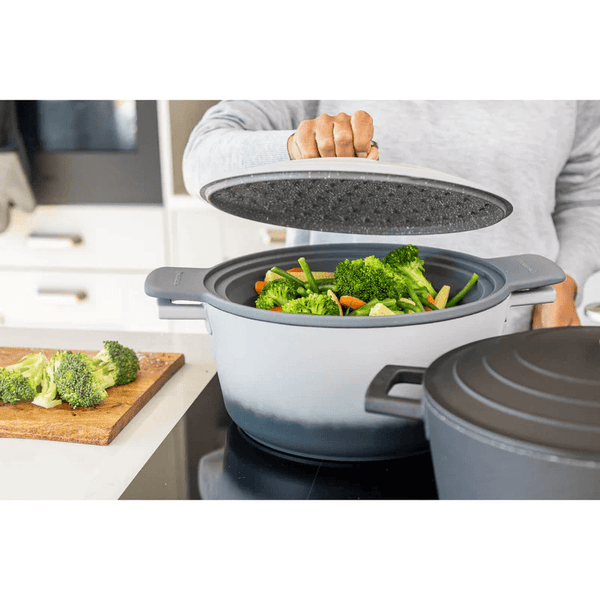 MASTERCLASS STEAM & STRAIN COLANDER SILICONE