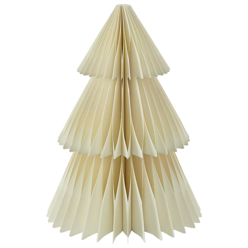 IVORY WHITE CONE 40X28CM