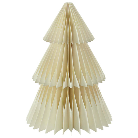 IVORY WHITE CONE 40X28CM