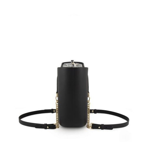 FENN BAG PETITE BLACK GOLD CHAIN