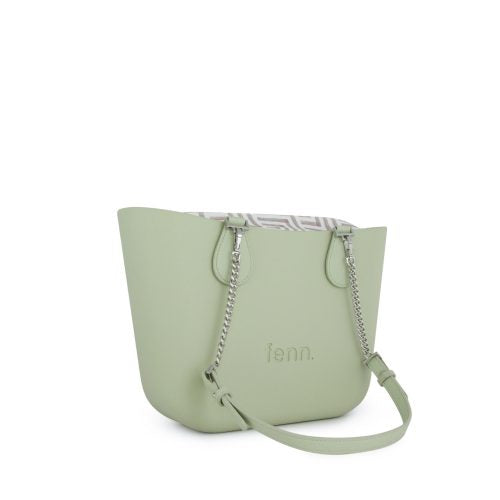 FENN BAG PETITE PASTAL GREEN/ GREEN SILVER