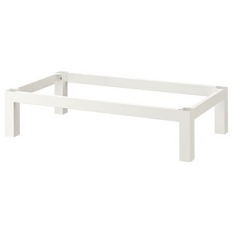 IKEA KALLAX STEEL LEG FRAME , WHITE 77CM UNITS (2 BLOCKS)