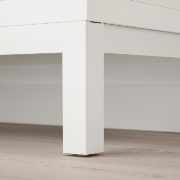 IKEA KALLAX STEEL LEG FRAME , WHITE 77CM UNITS (2 BLOCKS)