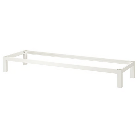 IKEA KALLAX STEEL LEG FRAME, WHITE 147CM UNITS