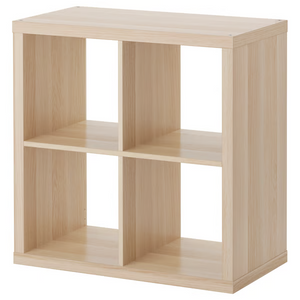 IKEA 2X2, 77X77CM, WHITE STAINED OAK EFFECT