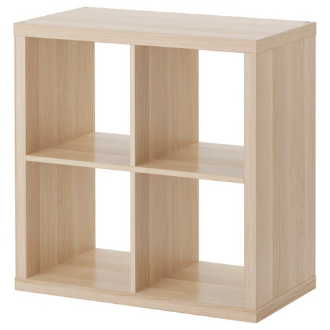 IKEA 2X2, 77X77CM, WHITE STAINED OAK EFFECT