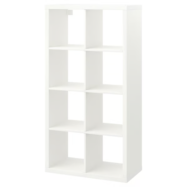 IKEA KALLAX 2X4, 77X147CM WHITE