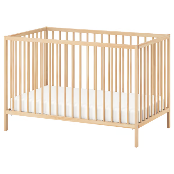 IKEA SNIGLAR COT, BEECH  60x120 cm