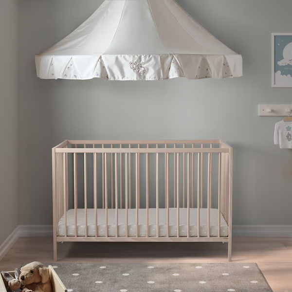 IKEA SNIGLAR COT, BEECH  60x120 cm
