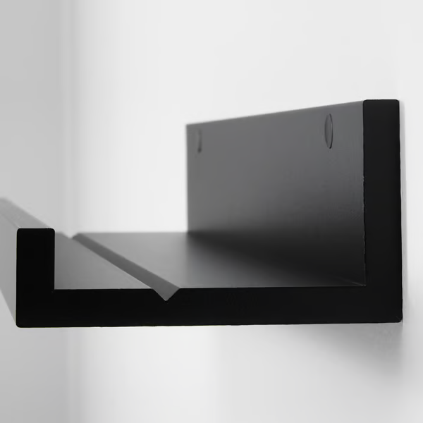IKEA MOSSLANDA PICTURE LEDGE,55CM BLACK
