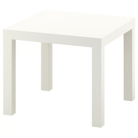 IKEA LACK SIDE TABLE 55X55CM WHITE