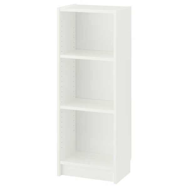 IKEA BILLY BOOKCASE 40X106CM, WHITE