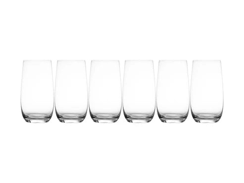 MAXWELL & WILLIAM MANHATTAN HIGHBALL GLASS 6PCE 520ML