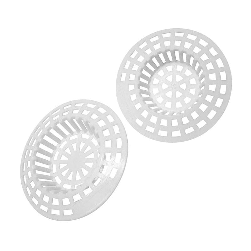 FACKELMANN SINK STRAINER 6+7CM WHITE