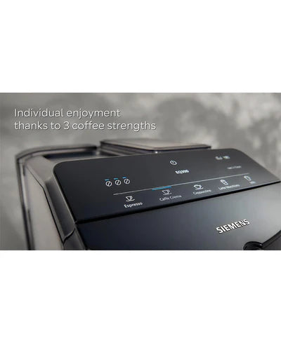 SIEMENS Fully Automatic Coffee Machine EQ300 Piano black