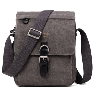 TROOP SHOULDER BAG CHARCOAL