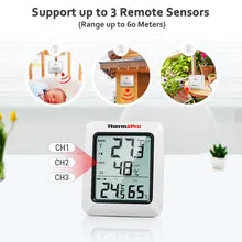 THERMOPRO INDOOR/OUTDOOR THERMOMETER CLAMSHELL