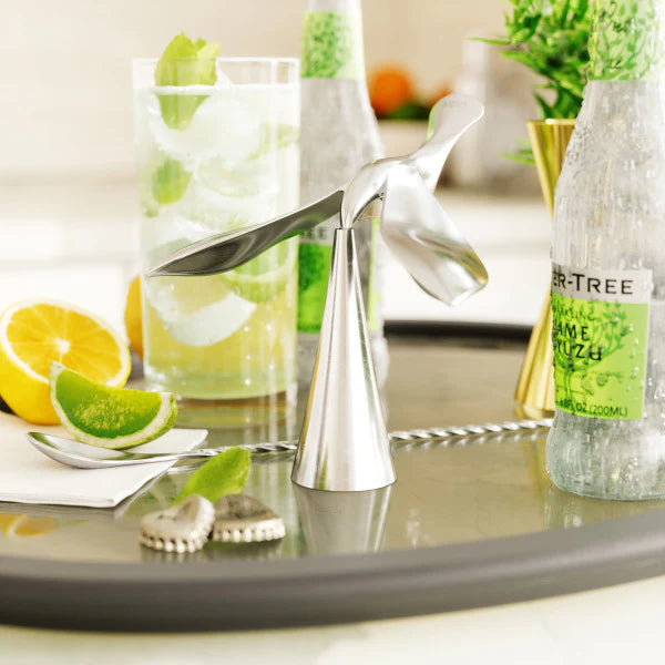 UMBRA TIPSY BOTTLE OPENER CHROME