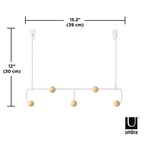 UMBRA ESTIQUE OVER THE DOOR HOOK WHITE
