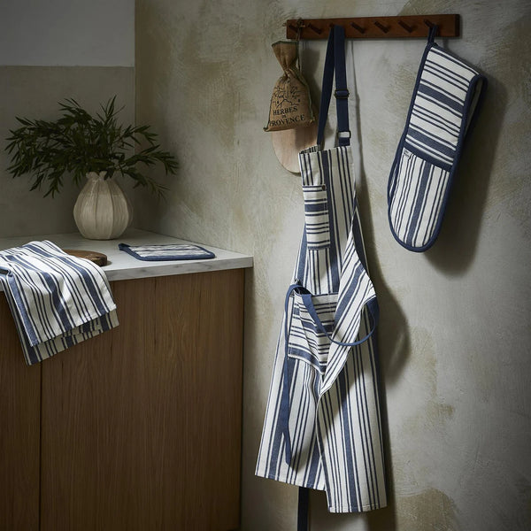 ULSTER WEAVER APRON DENIM STRIPE