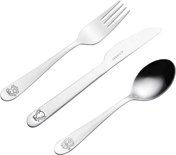 VINERS KIDS CUTLERY SAFARI 3 PIECE