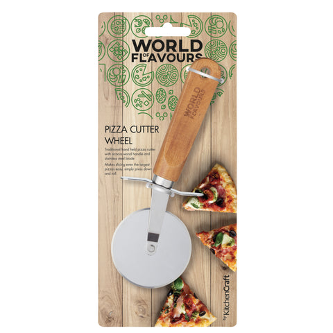 WORLD OF FLAVOURS ITAL PIZZA CUTTER 6.5CM