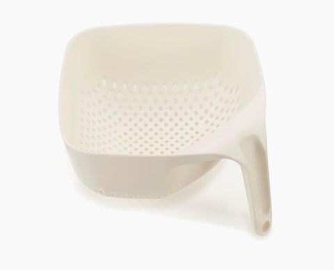 SQUARE COLANDER-WHITE
