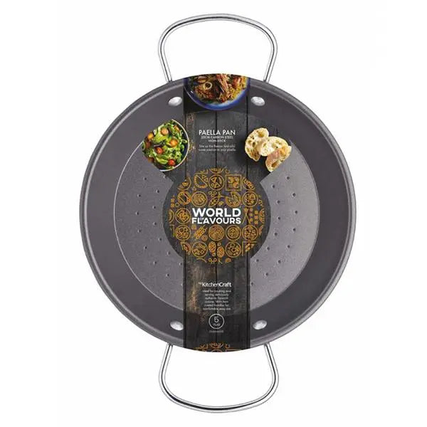 WORLD OF FLAVOUR MED PAELLA PAN N/S 40CM