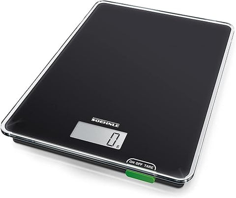 SOEHNLE PAGECOMPACT  KITCHEN SCALE-BLACK