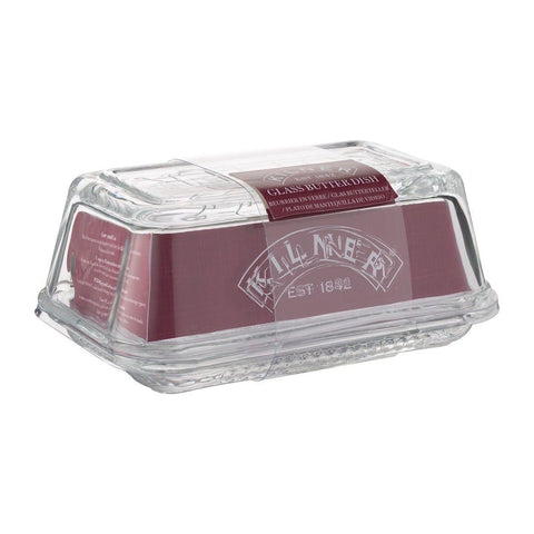 KILNER GLASS BUTTER DISH