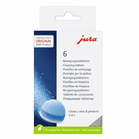 JURA CLEANING TABLETS 2IN1 (6P/P)